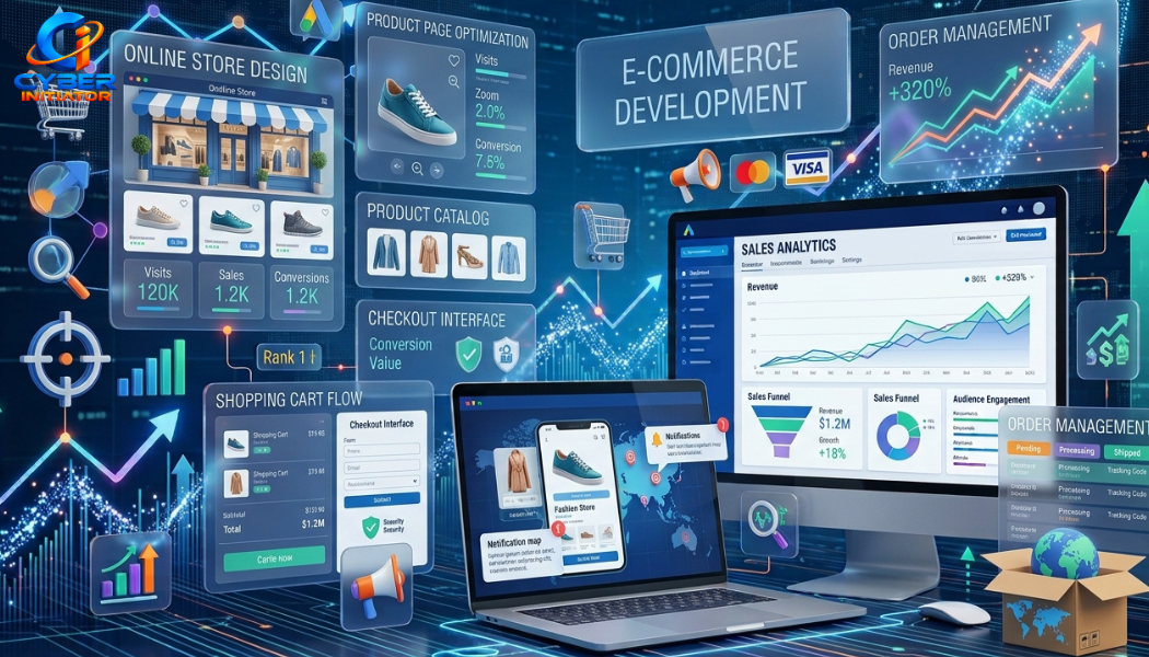 Professional E-commerce Development by CyberInitiator