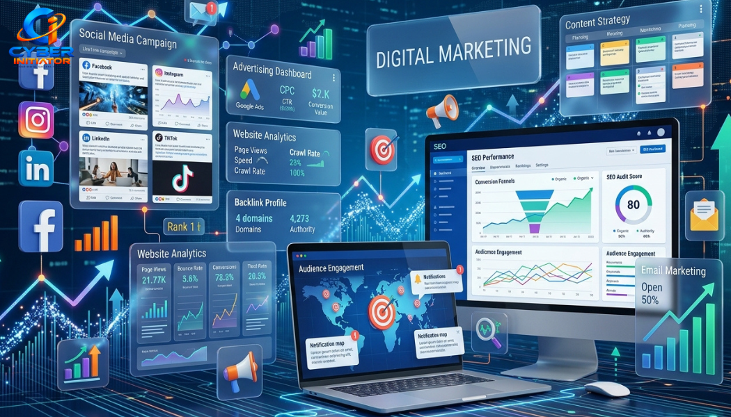 Professional Digital Marketing Services by CyberInitiator